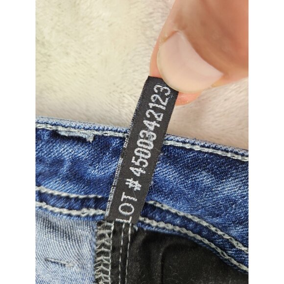 Buffalo David Bitton Jeans Mens 35"x27" Evan-X Straight Stretch Distressed - Picture 7 of 14